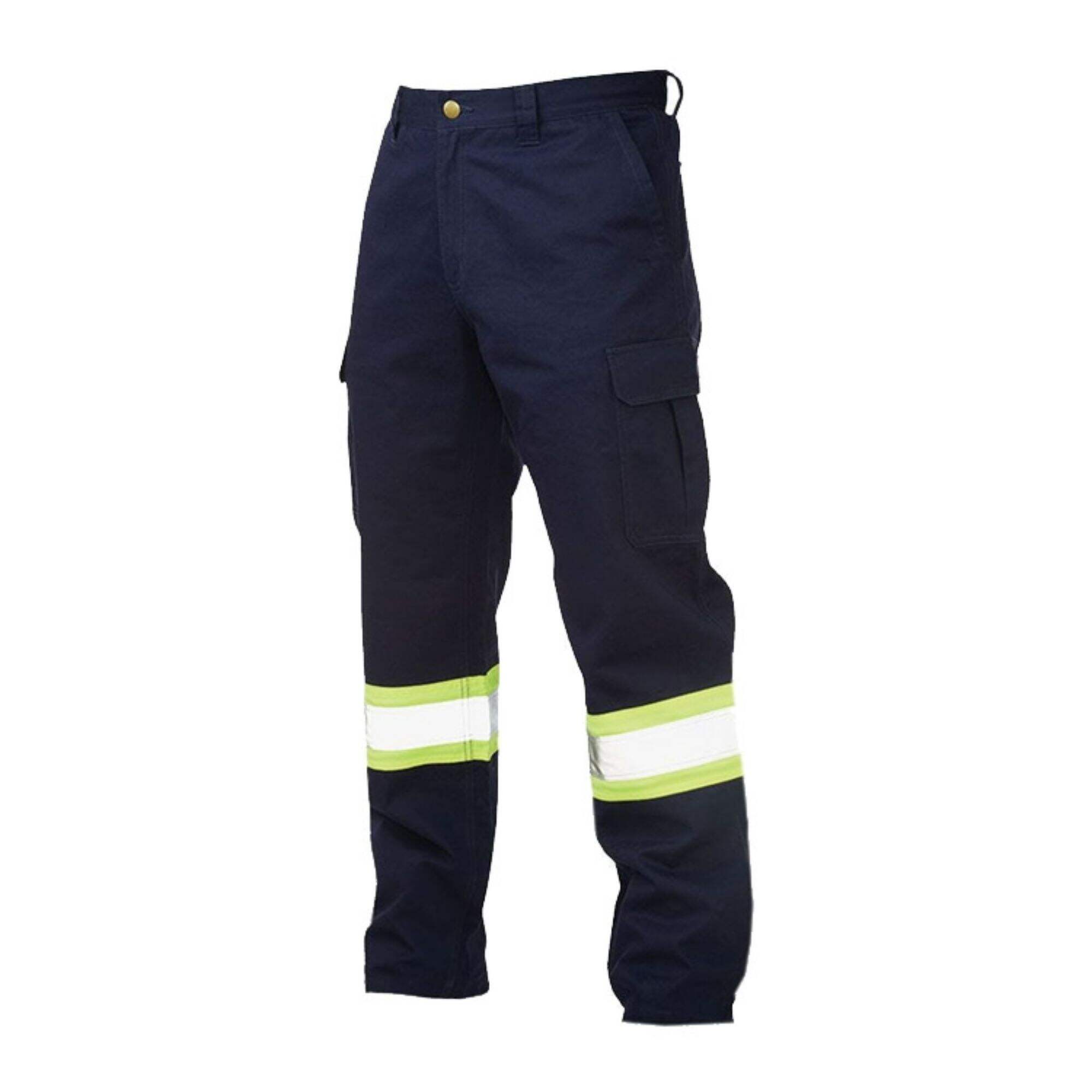 Hot Sale Hi Vis Reflective Trousers with two tapes Waterproof  Safety Workwear pants