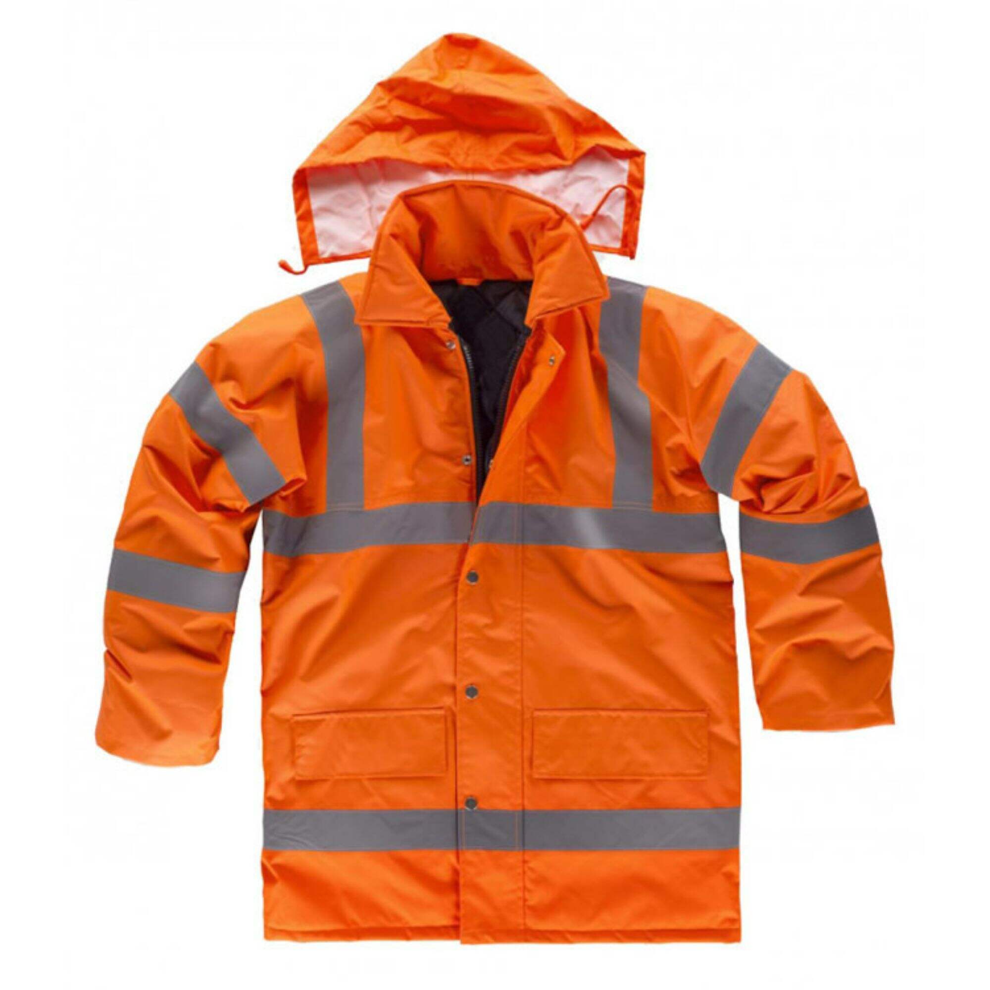 Factory Supply Hot Sale Winter Construction Anti-static Safety Workwear ANSI Class 3 Railway Mining Jacket