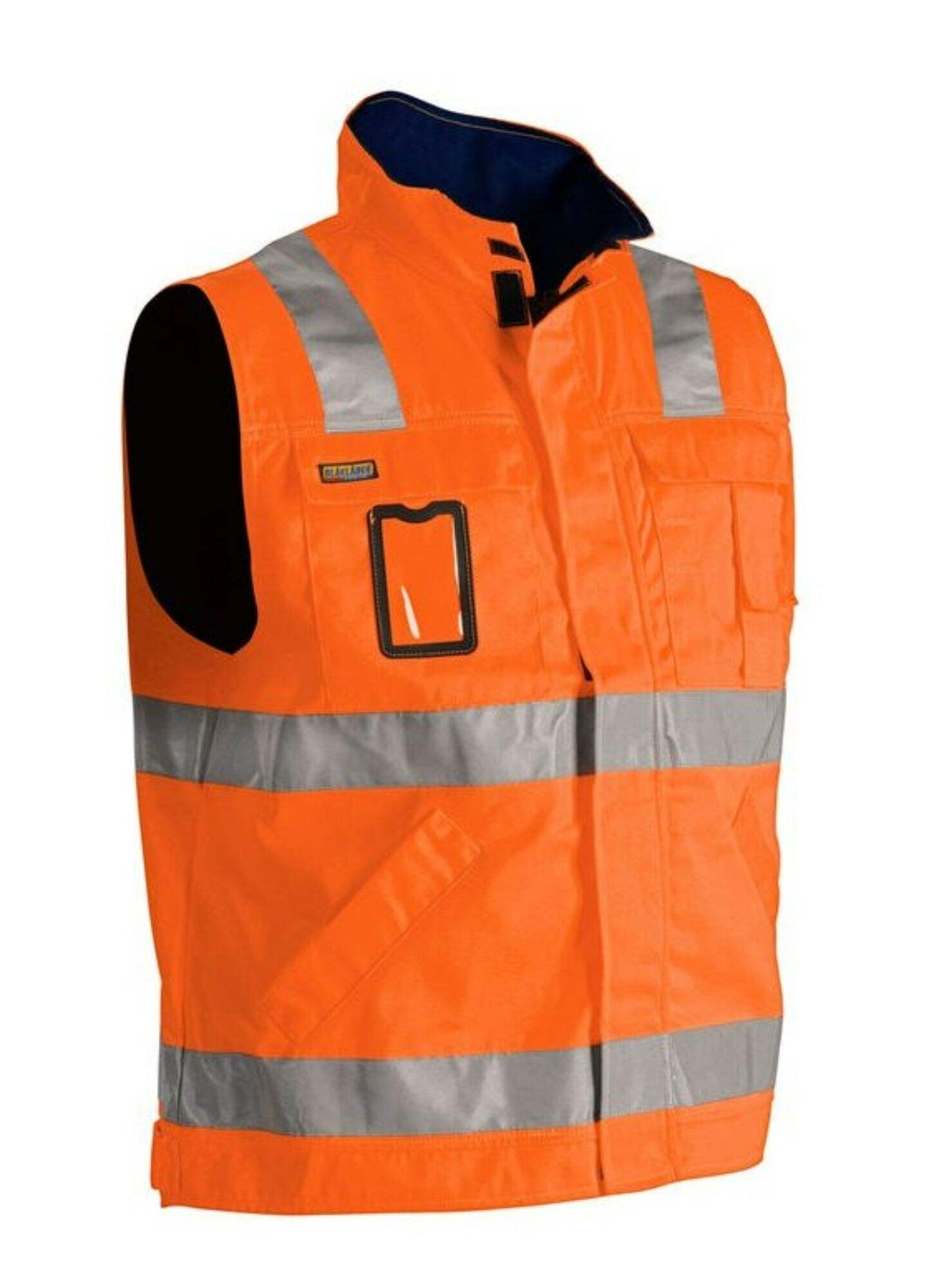 Wholesale Hi Vis Reflective Workwear Fleece Lined Waterproof Premium Vest