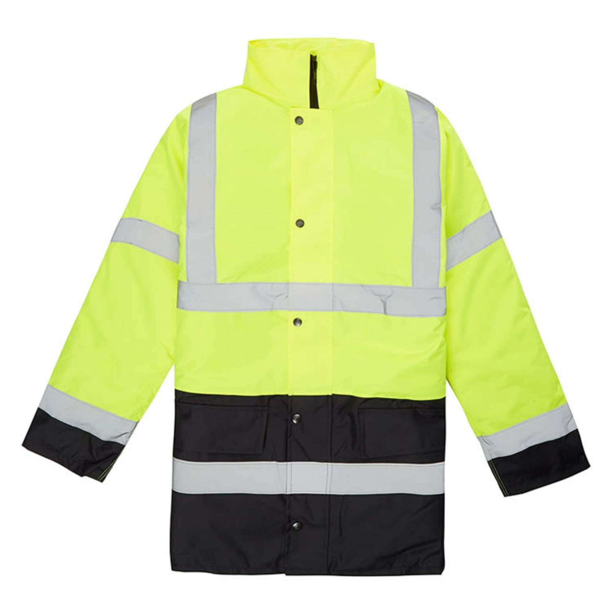 Hot Sale Reflective Safety Hi Vis Custom Color Work Jacket ANSI Class 3 Waterproof Windproof Anti-static  Workwear