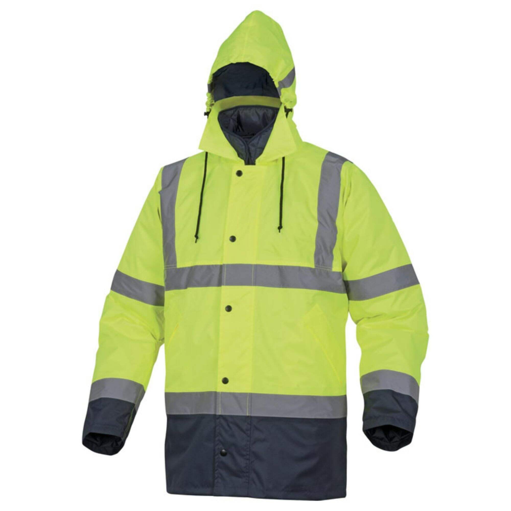 Industrial ANSI Class 3 Safety Custom Hi Vis Reflective Jacket Traffic Railway Windproof Waterproof Workwear