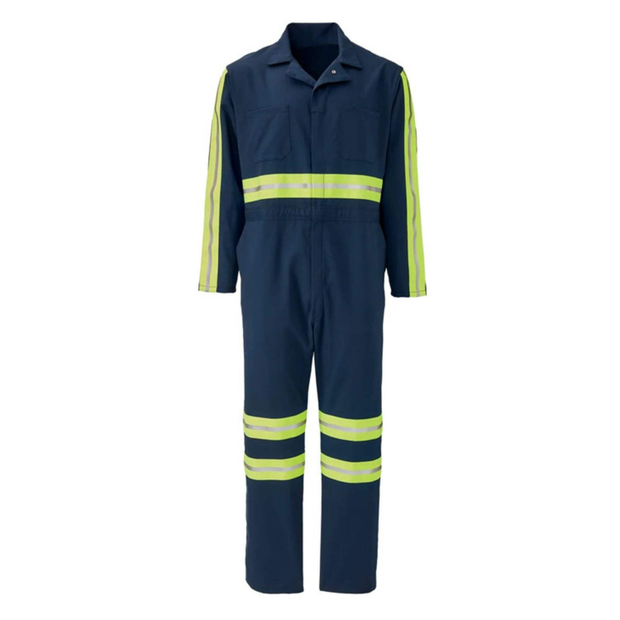 Custom Logo Industrial Overall Reflective Hi Vis Waterproof Tear-resistant Coveral