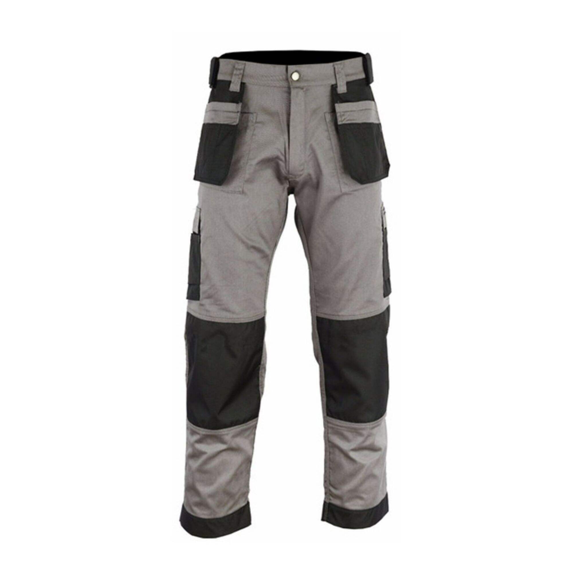 Hot Sale Unisex Polyester/Cotton Custom Multi-Pocket Construction Mechanic Cargo Work Pants