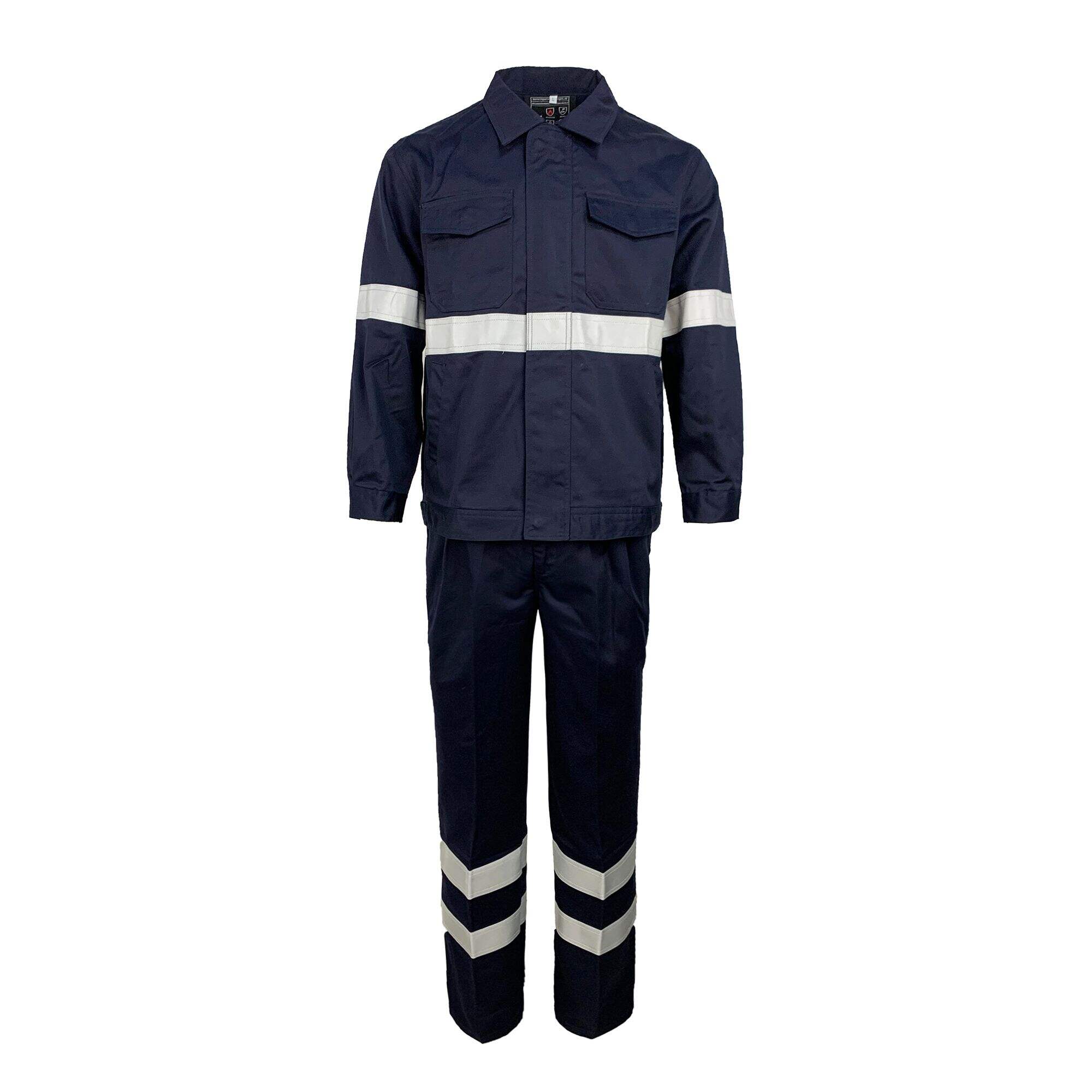 Factory Supply Hi Vis Reflective Clothes  Durable Traffic Engieer Suit