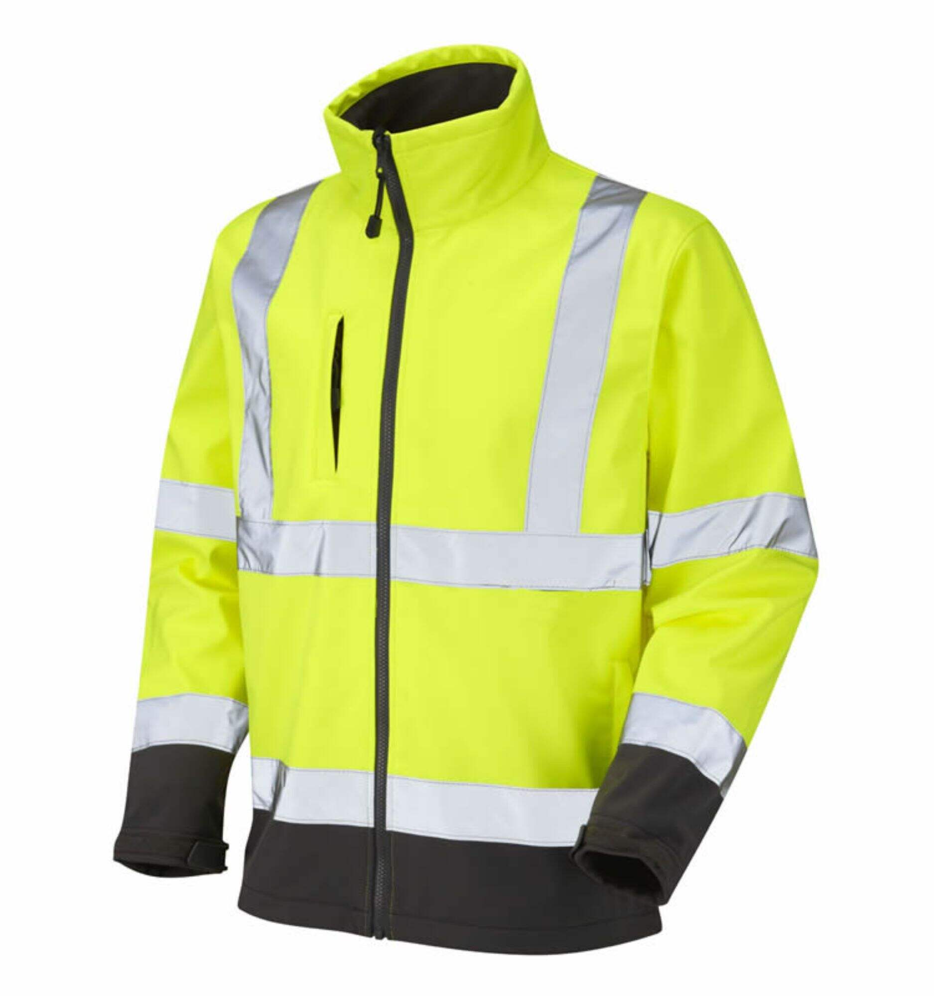 Hot Sale Thermal  Hi Vis  Windproof Waterproof Workwear  Reflective  Safety Softshell Jacket