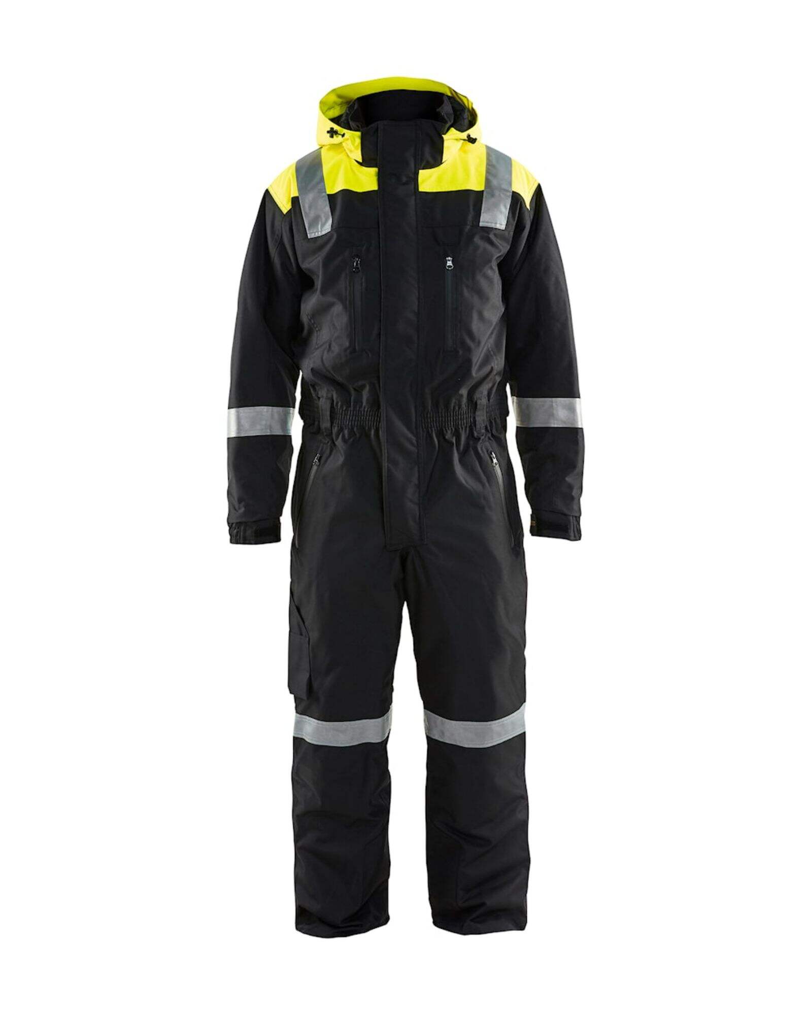 High Quality Custom Logo Hi Vis Reflective Coldproof Windproof Coverall Multi Functions Fire Resistant Wholesale Winter Overall