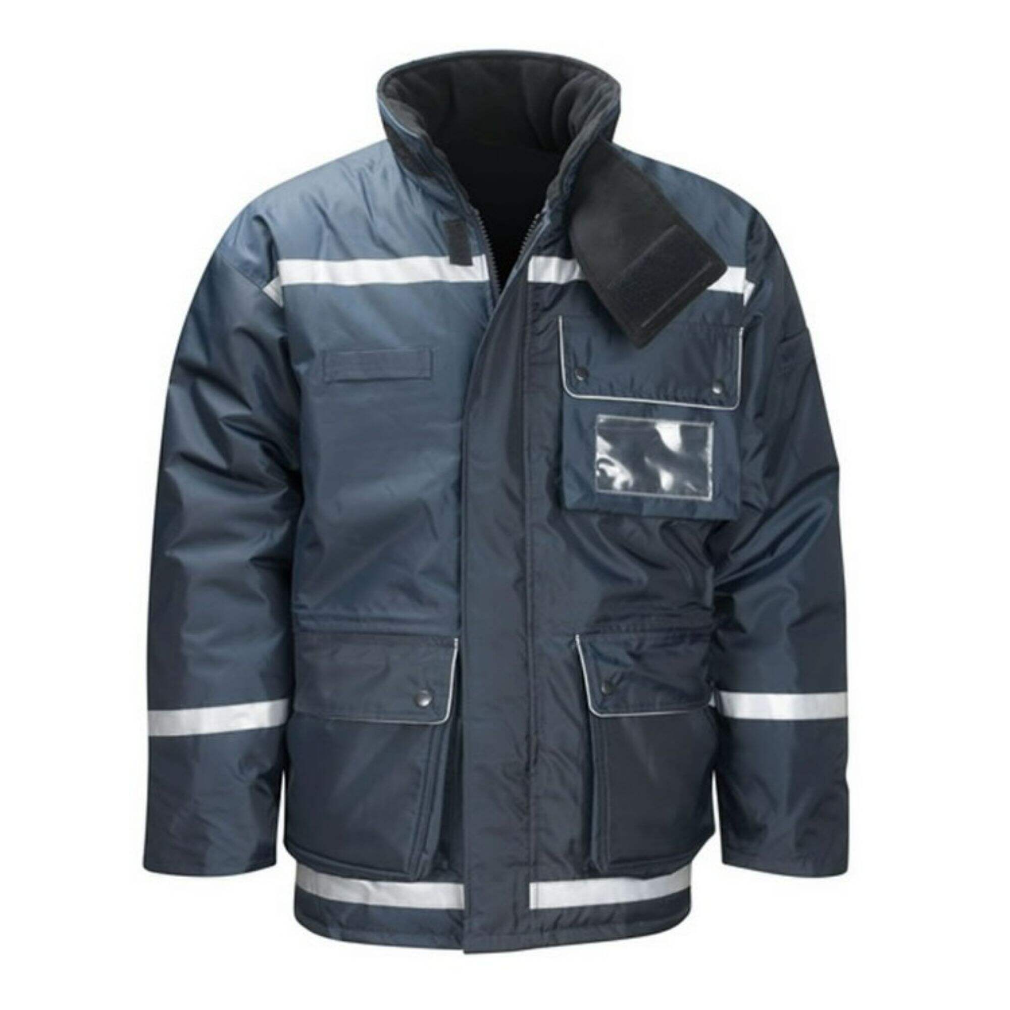 High Quality Deep Freezer Industrial Jacket Reflective Thick Cold Waterproof Windproof  versatility  Winter Workwear 