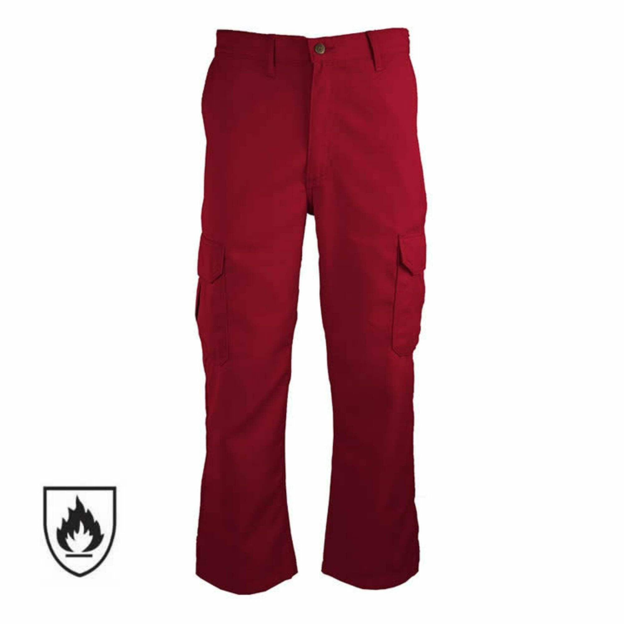 Wholesale Cotton Industrial Welding Cargo Fire Proof Flame Resistant Trousers