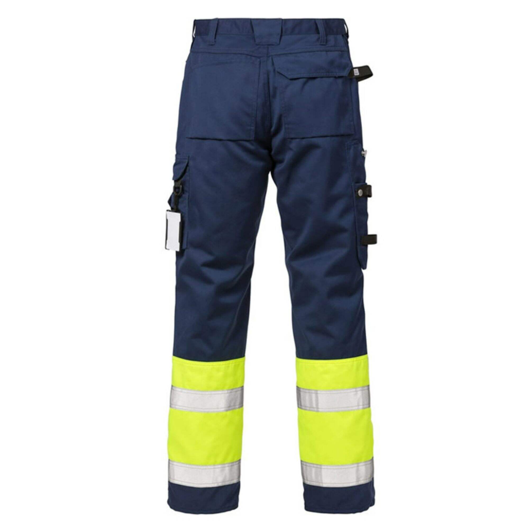 Reflective Hi Vis Multi Pocket Cargo Pants  Loose Unisex Premium Trousers 