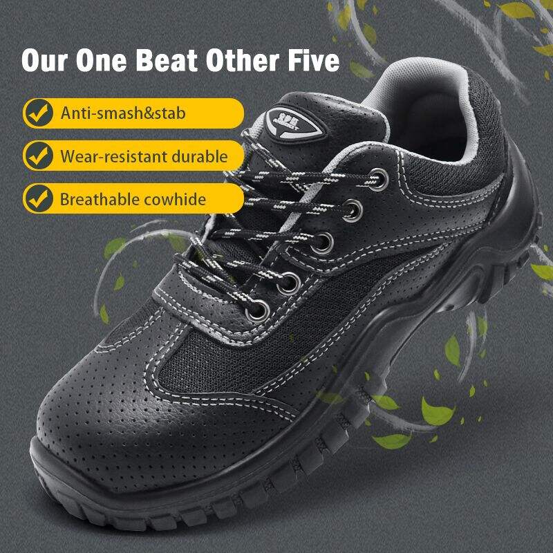 Waterproof breathable Men Anti Slip Outdoor Labor Construction Safety Shoes Labor Protection Insulated 6KV Shoes