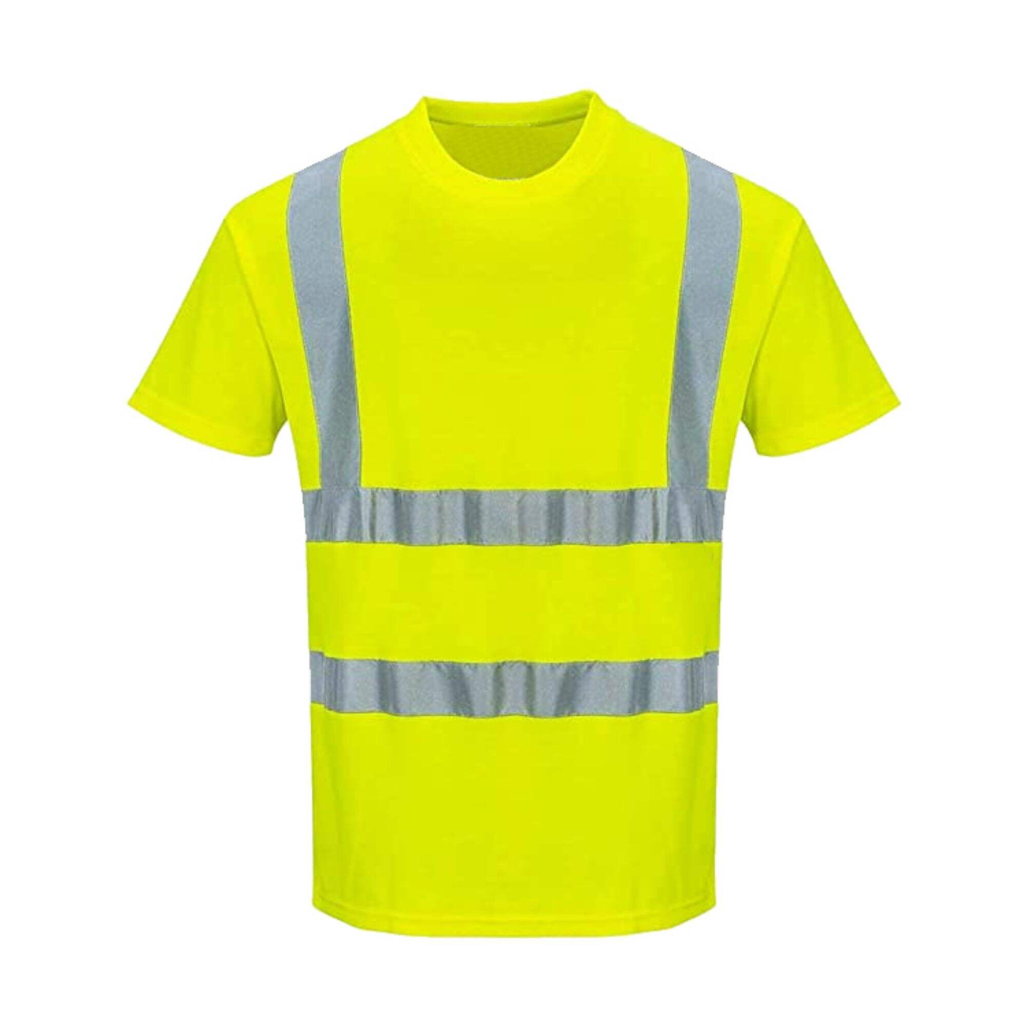 Factory Direct Wholesale Multi-color Shirt Hi Vis Reflective Crew Neck Shirt