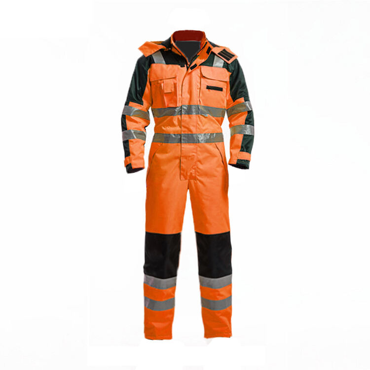 Custom Design Petroleum Petrochemical Metallurgical Workers Freezer Clothing Winter Waterproof Insulated Overalls For Men