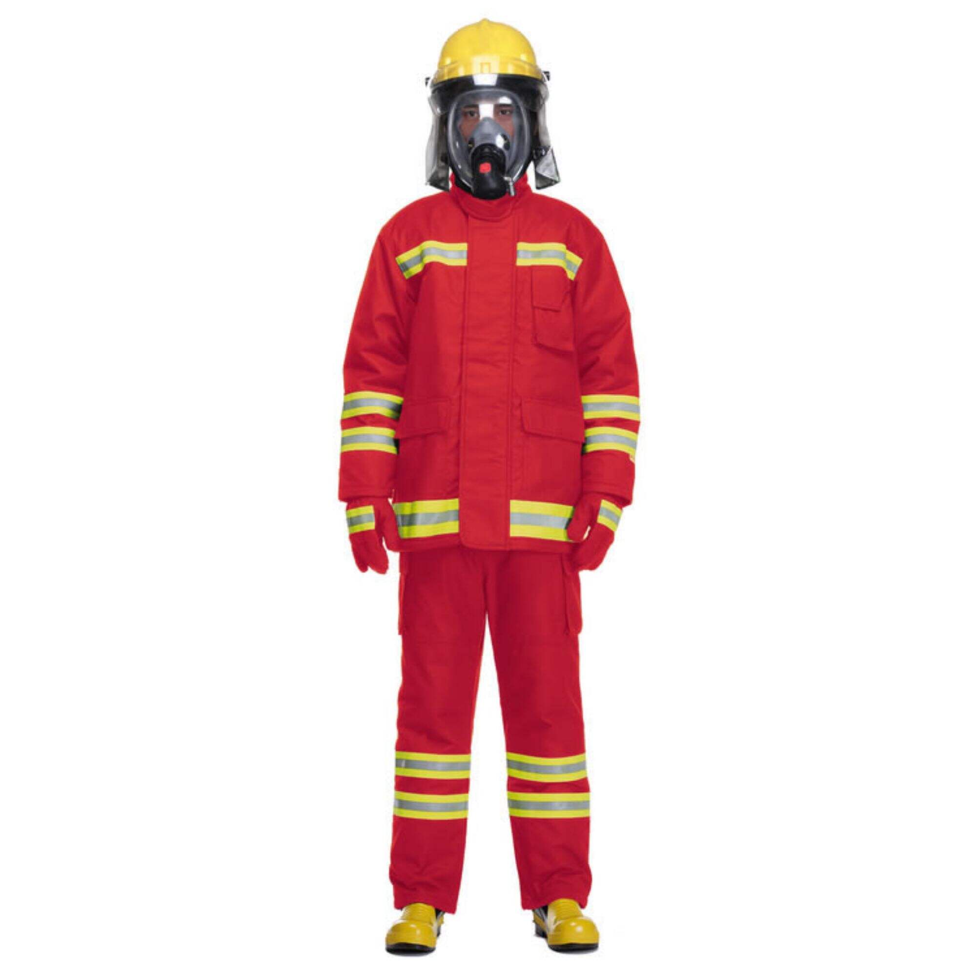 EN 469 Extreme Protect Aramid Shell 4 Layers Nomex Fire Fighter Fireman Fire Fighting Firefighter Suits