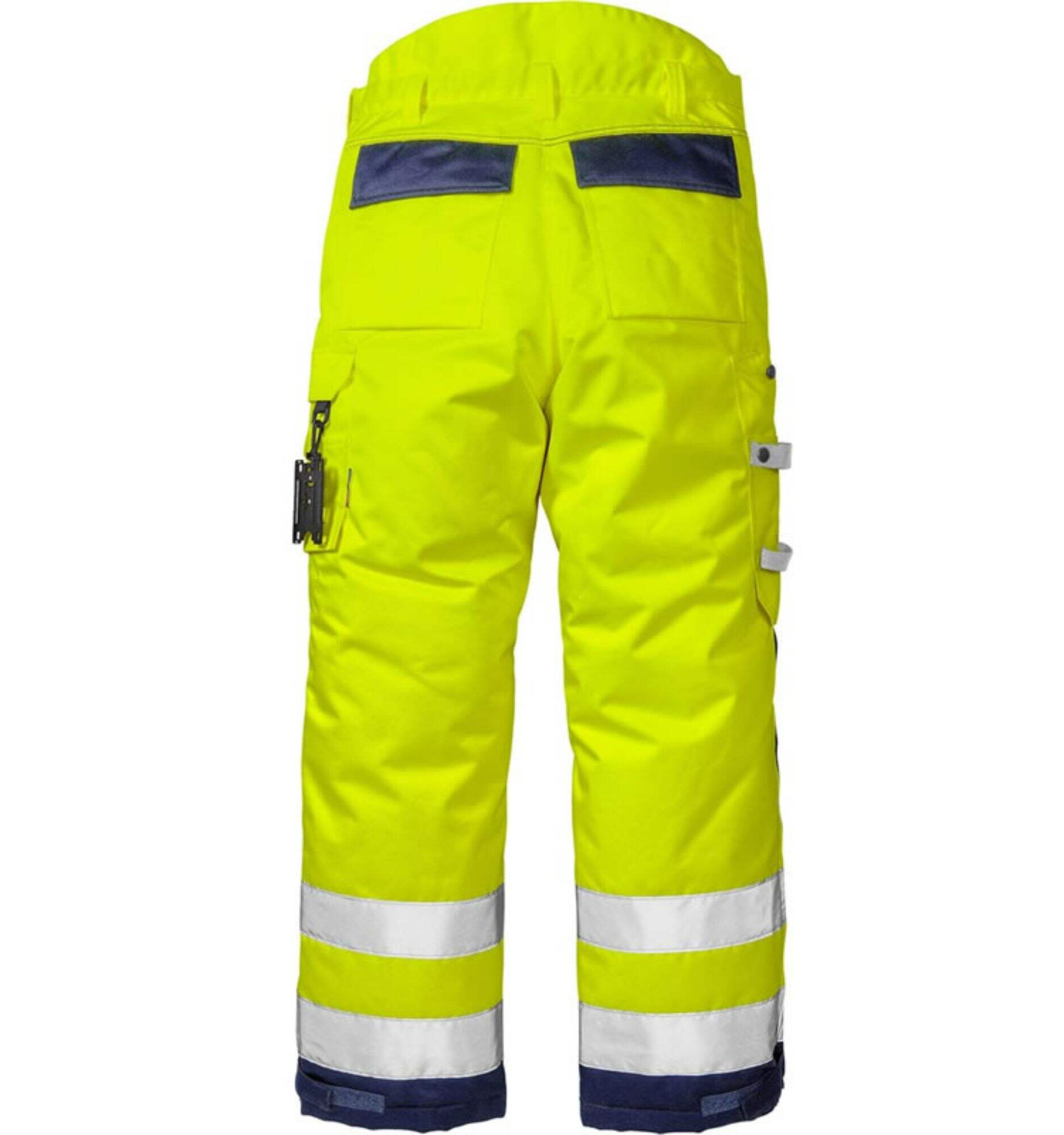 Wholesale Outdoor Slim Fit Multi Pockets Work Trousers Fluorescent Safety Cargo Pants 