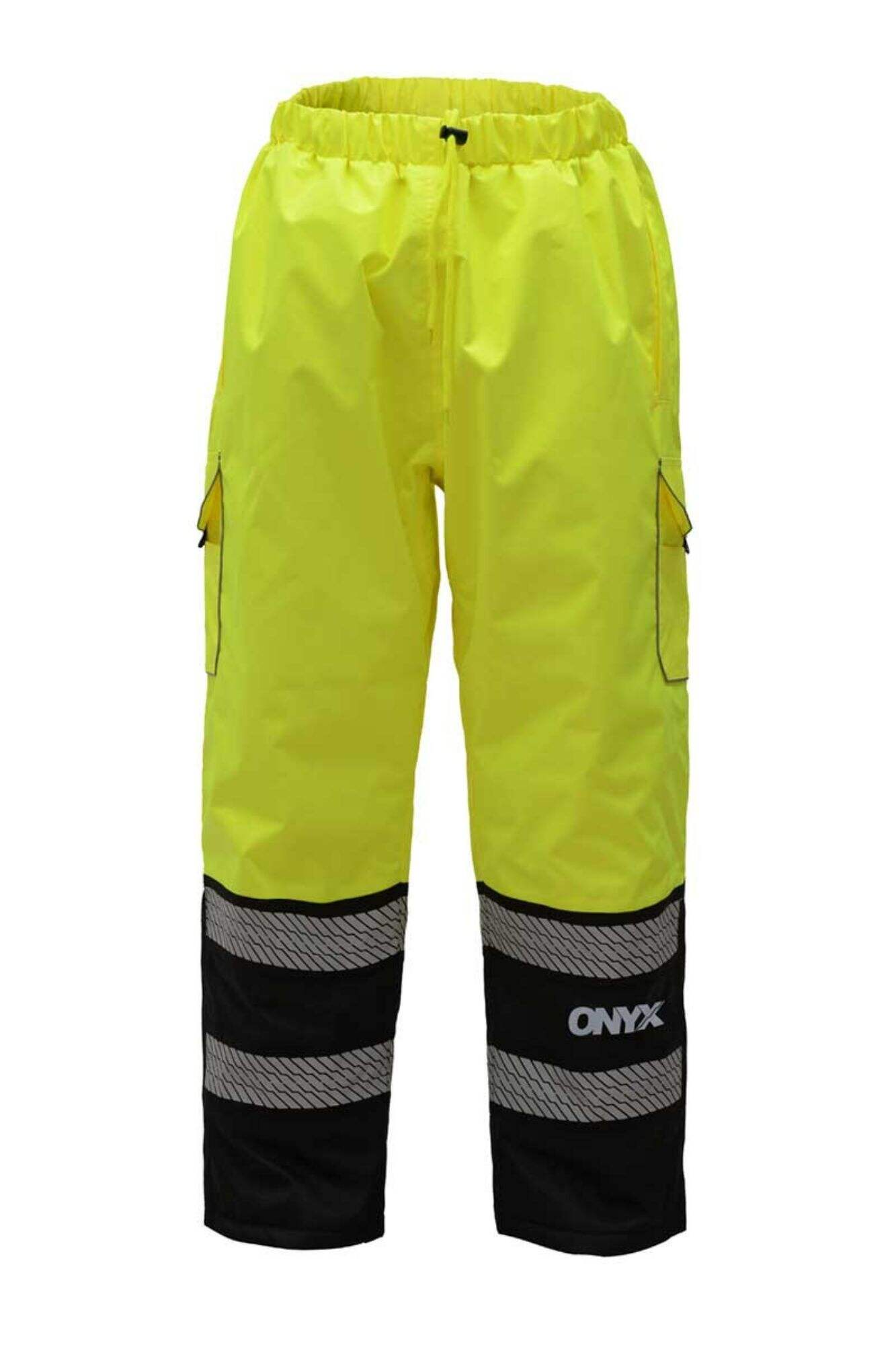 Work Clothing Pants Hi Vis Reflective Pants  Cotton Working Uniforms Trousers 