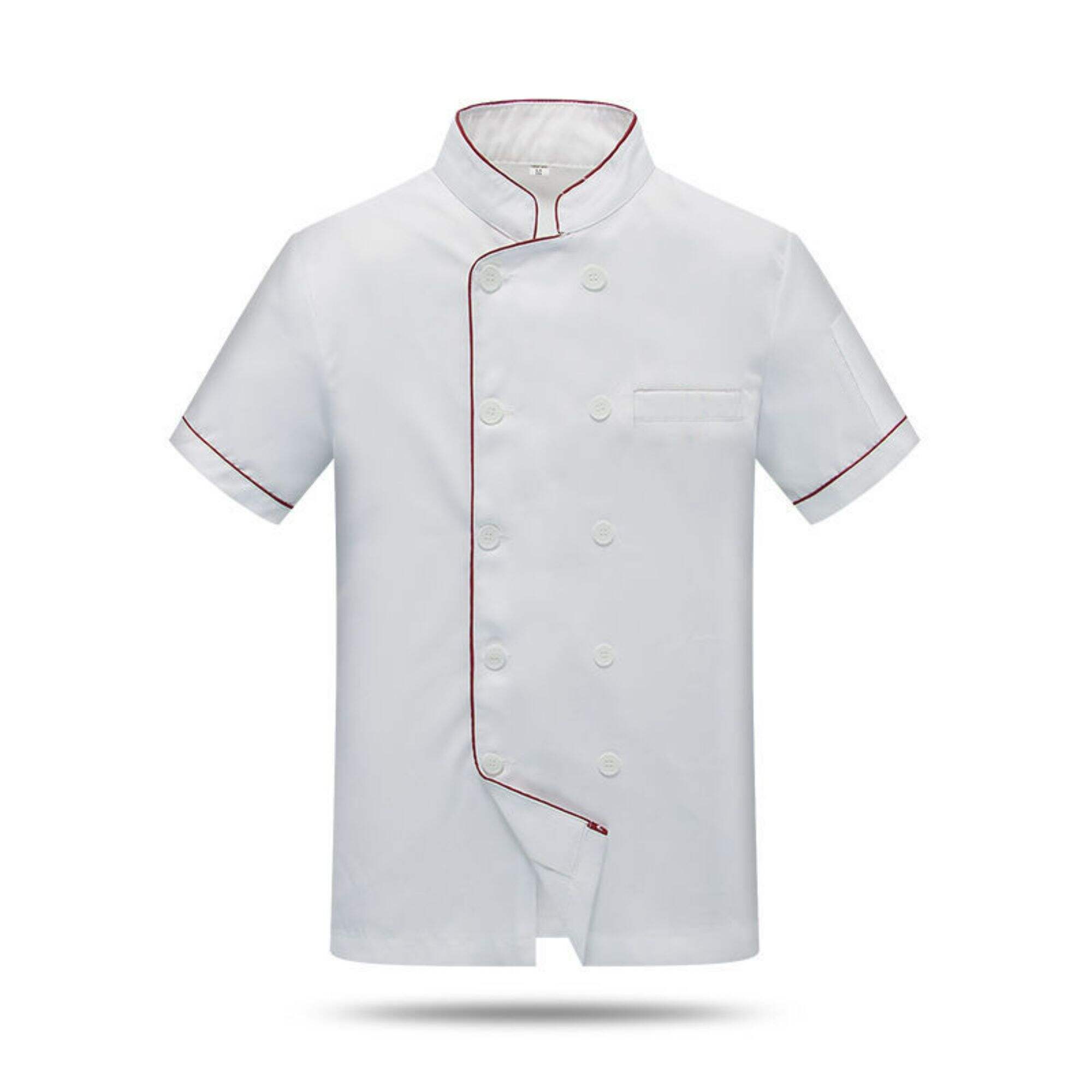 Wholesale Custom Design Cotton / Polyester chef uniform Durable premium Kitchen Suit