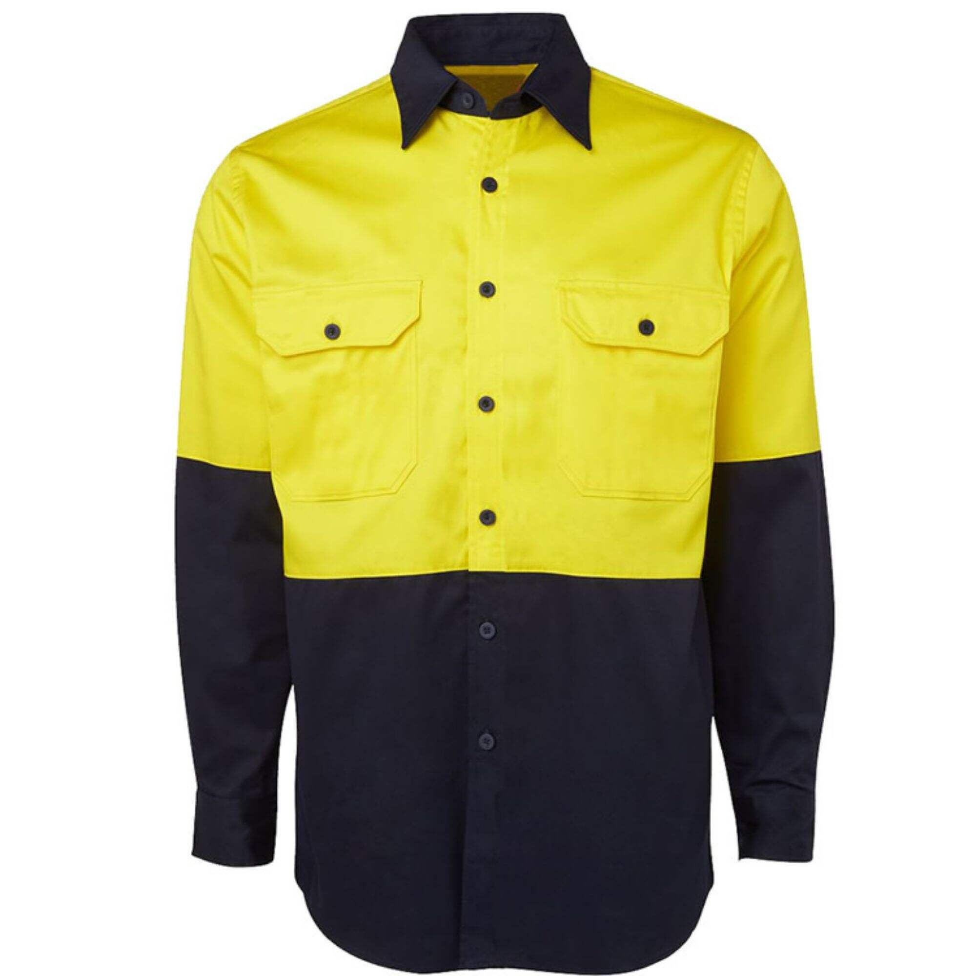 Industrial Waterproof Hi Vis Polo Shirt With Two Pockets On The Chest Reflective Multi-color Traffic Clothes