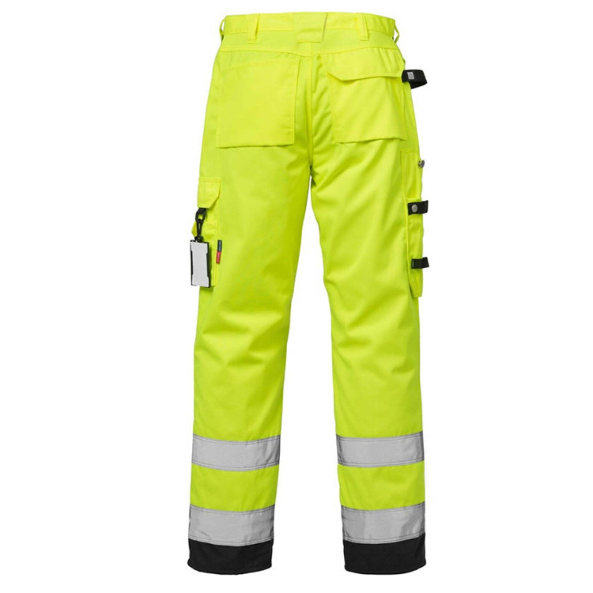 Hi Vis Reflective Cargo Pants Multi-Color Traffic Railway Road Trousers With Pocket