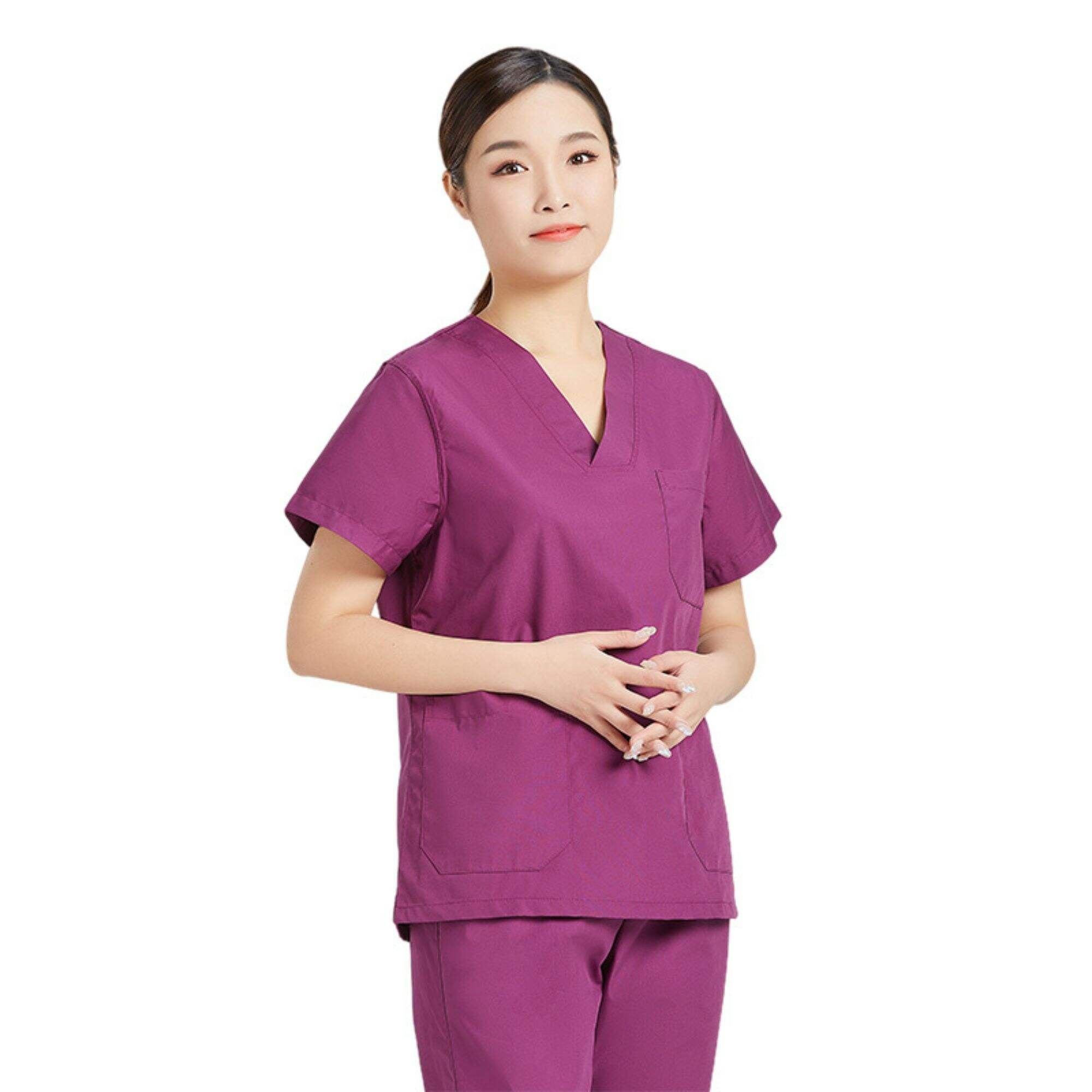  Hot Sale Fashionable doctor Uniform Medical Nurse Scrub Suit