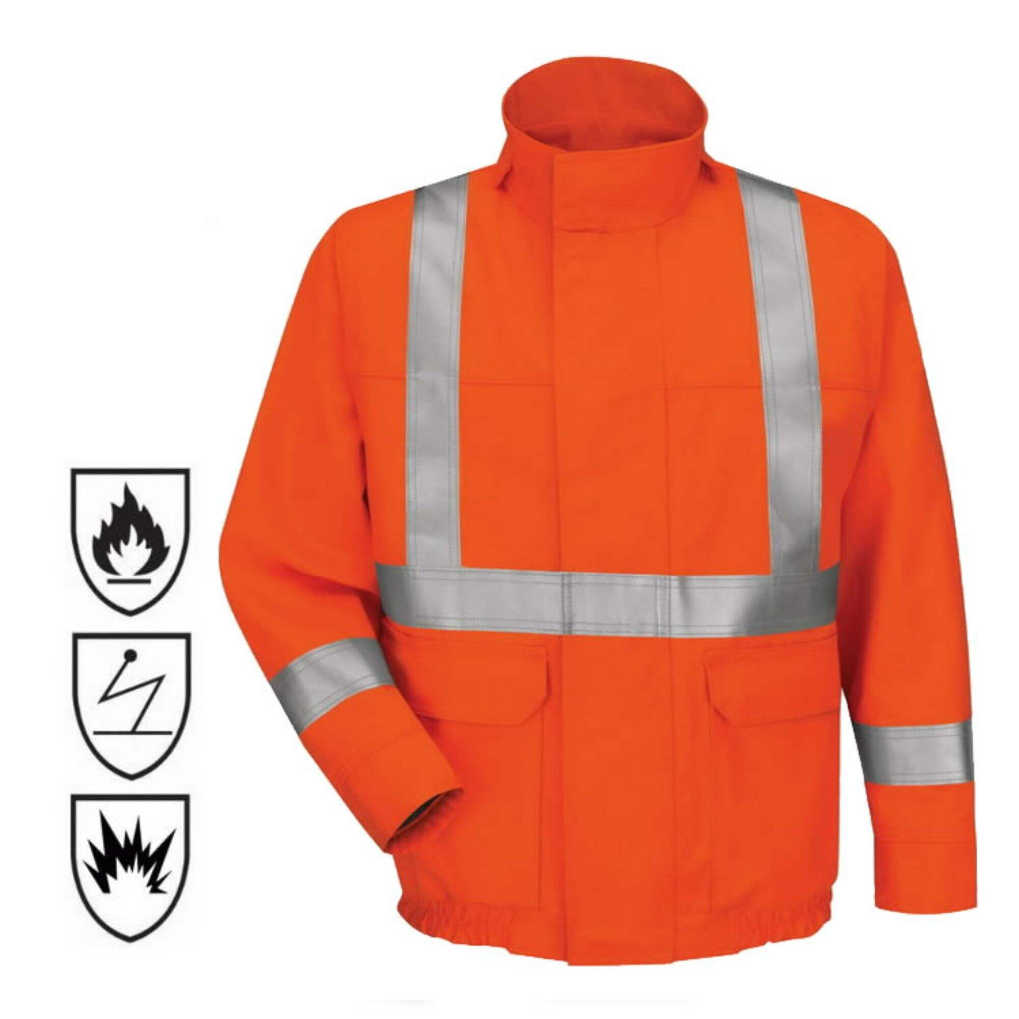 Industrial AntiStatic Explosionproof Fireproof Nomex Jacket Traffic Minging Clothes
