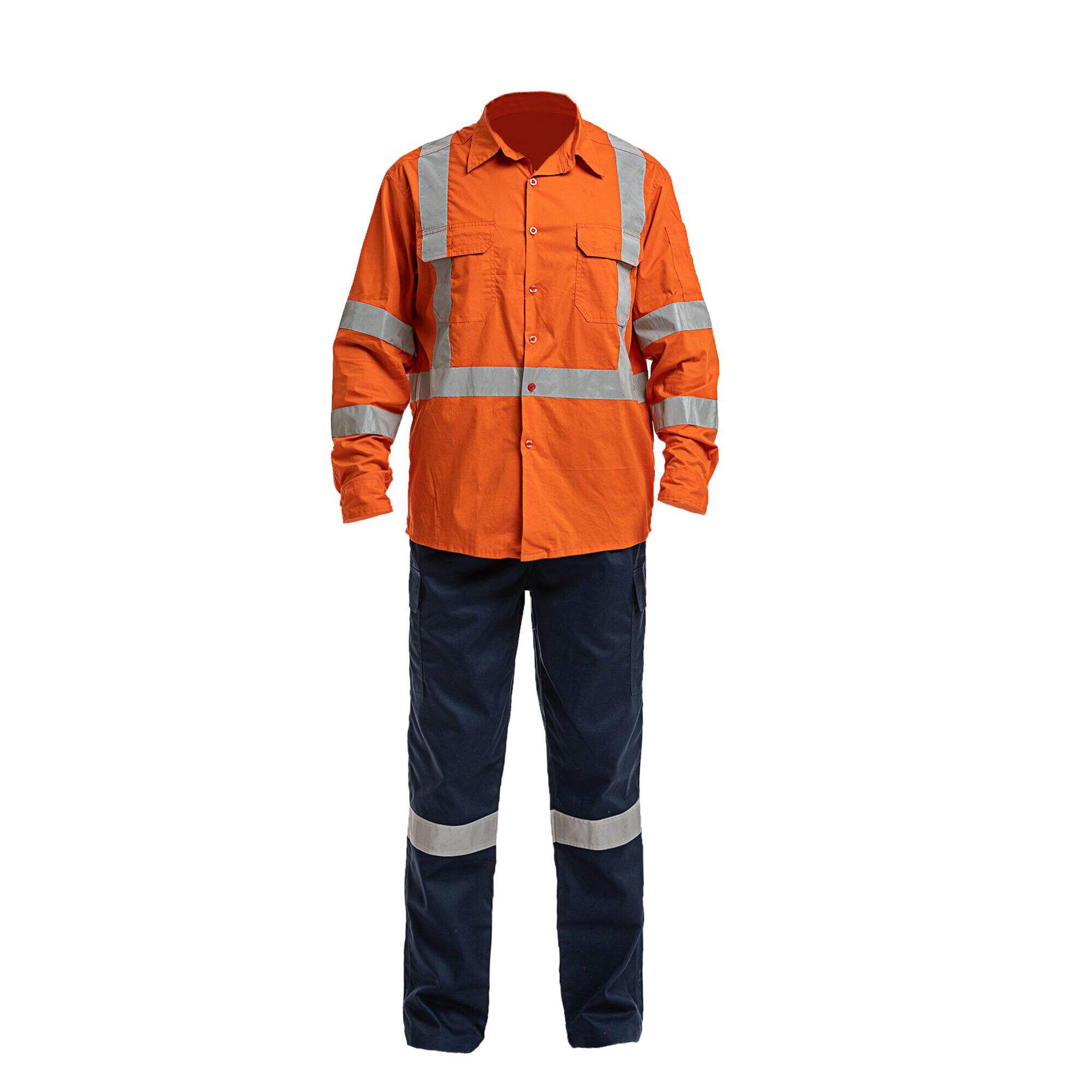 Industrial Waterproof Cotton/Polyester Safety Suit Security Hi Vis Reflective Clothes