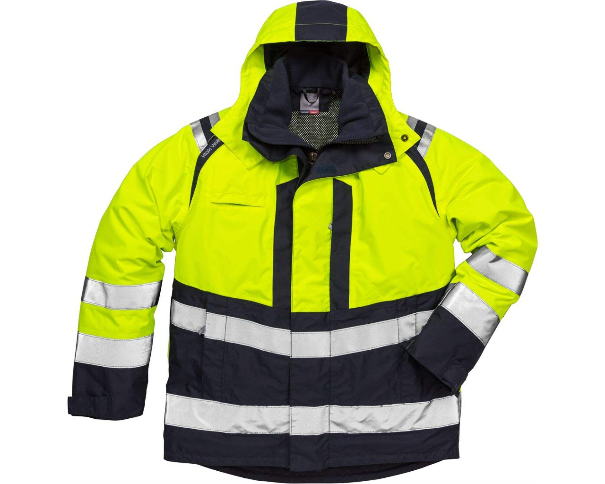 Thickened Custom Logo Cotton/Polyester Workwear Traffic Railway Road Construction Work Safety Jacket