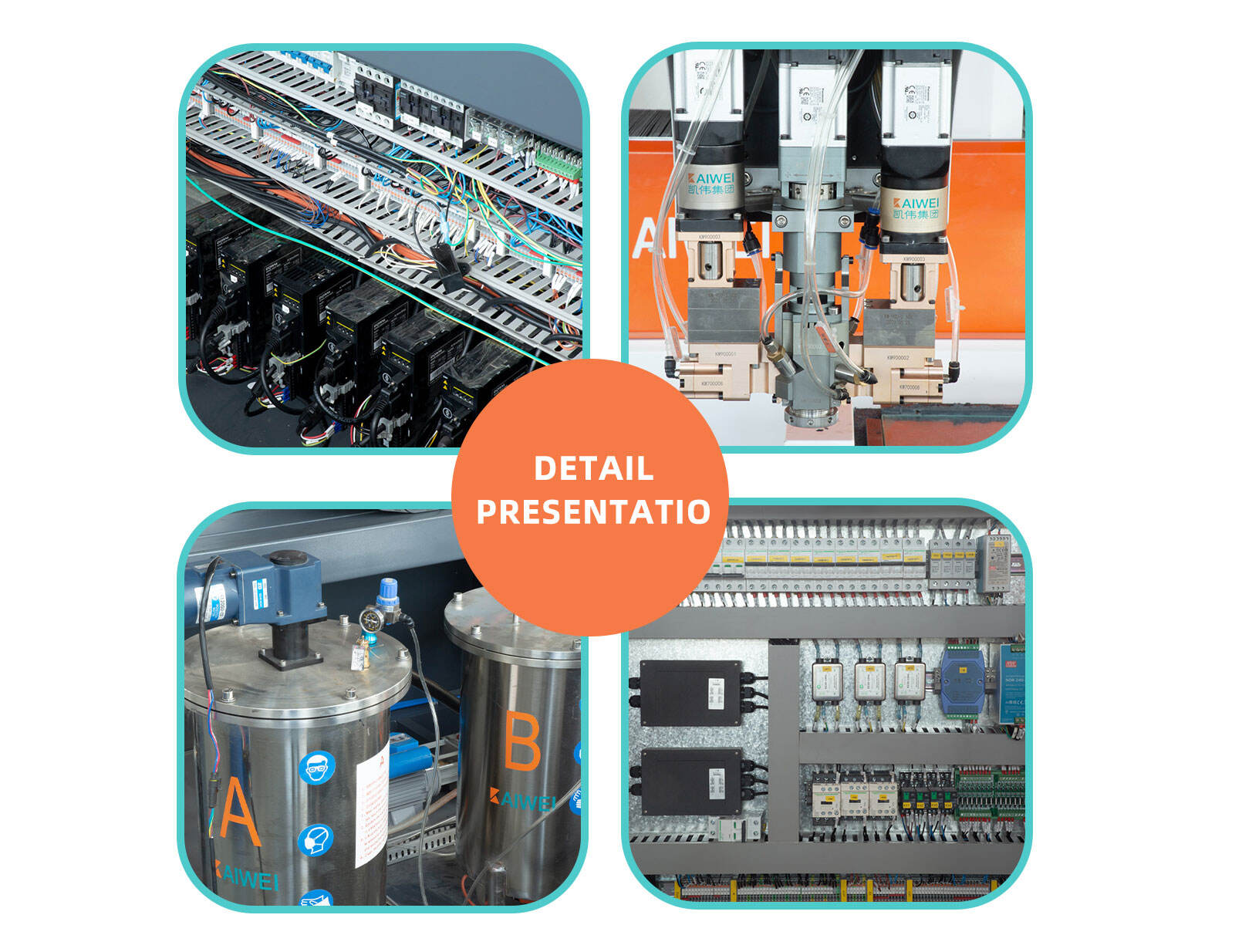 PU-Schaumdichtungsmaschine für Polyurethan-Klebstoffspendermaschine Anwendung nahtloser Dichtungen des PU-Schaumsystems KW-520C Fabrik