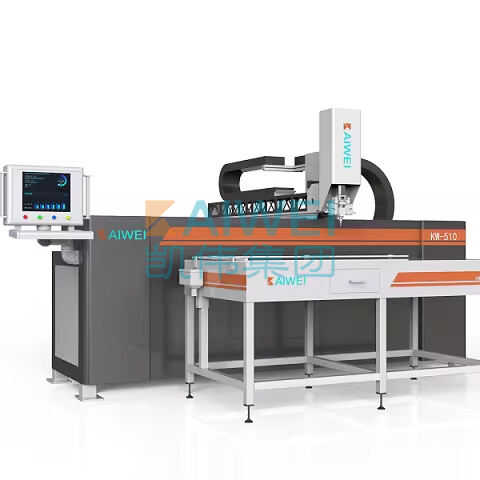 KW-510 FIPFG Technology PU Gasket Machine Auto Seal Gluing Machine Polyurethane injection machine