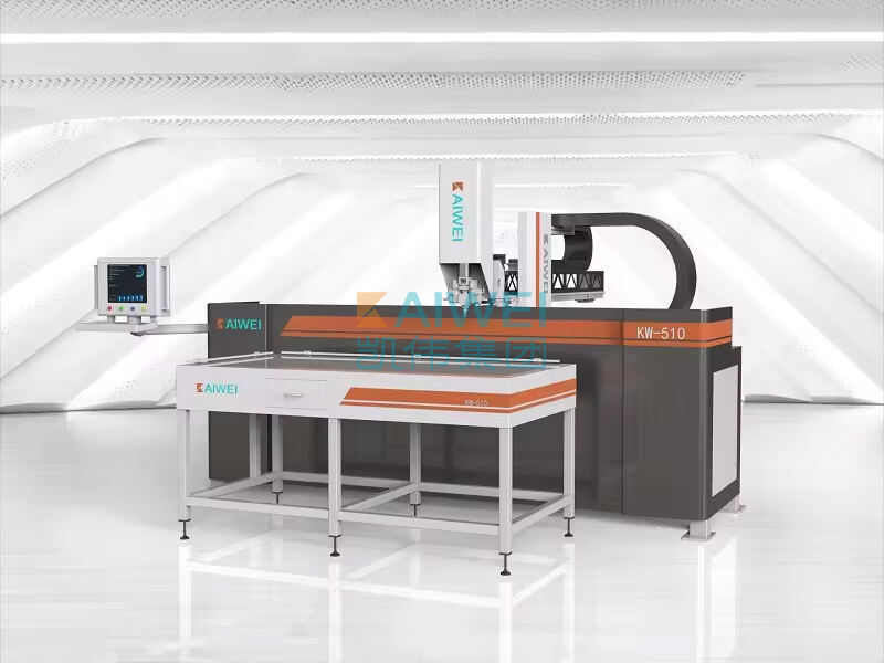 KW-510 Two-component  Best-selling Automatic Glue Coating Equipment FIPFG Technology for Electrical cabinet Air filter