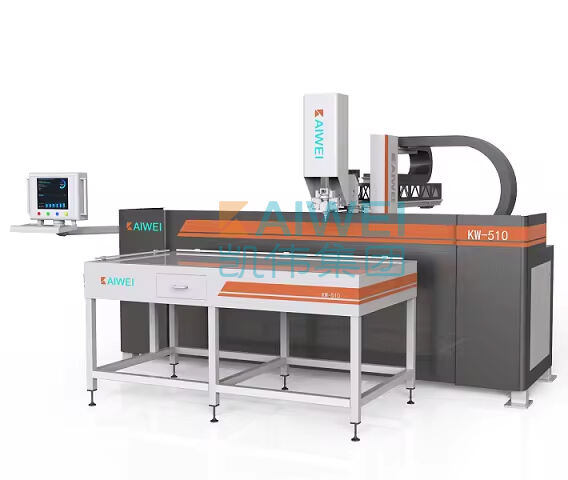 Air filter KW-510 Two-component PU Foam sealing machine PU foam system seamless gaskets application