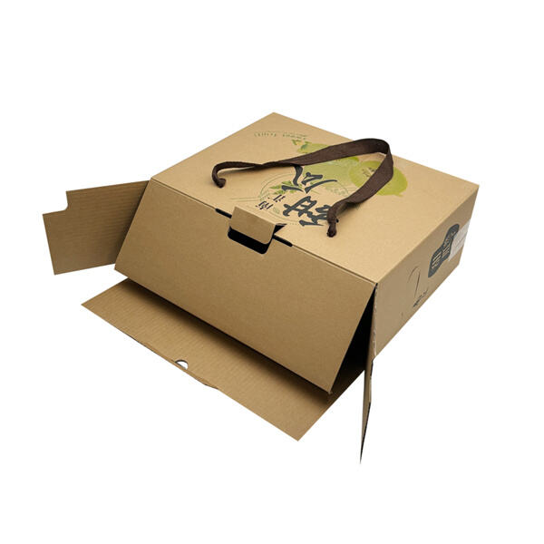 Eco-friendly packaging with recyclable materials.