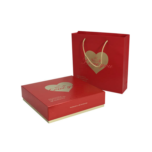 Une boîte-cadeau remplie d'amour