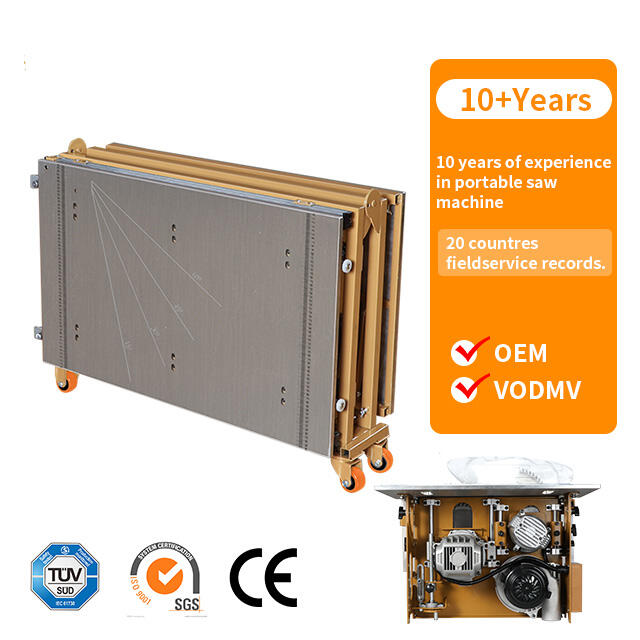 JT-6D Table Saw For Woodworking Table-Saw-Machine-Wood-Cutting-Machine Movable Table Saw