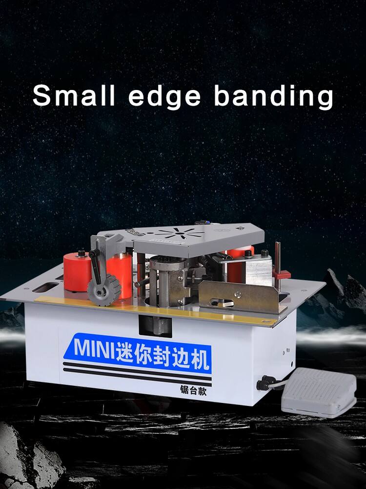 Mini Edge Banding Machine For Woodworking With High Efficiency And Low Cost details