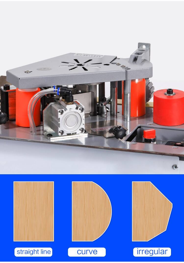 Mini Edge Banding Machine For Woodworking With High Efficiency And Low Cost factory