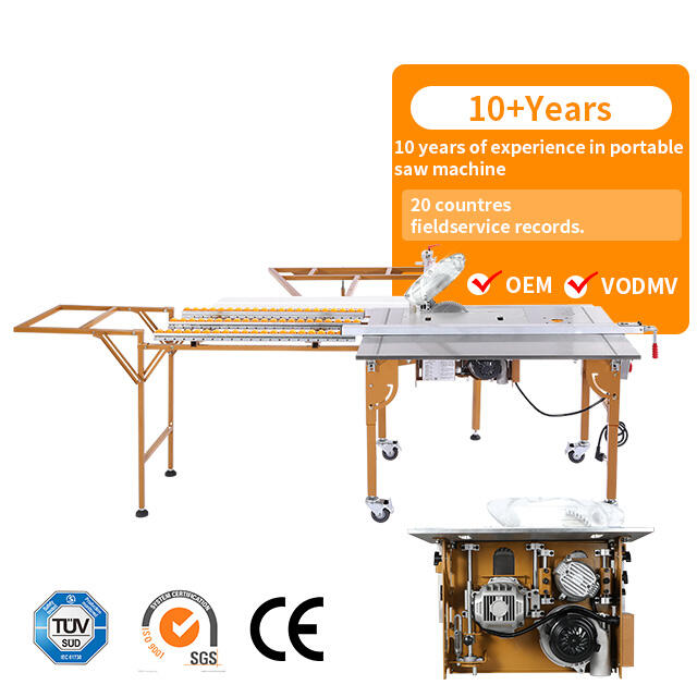 Woodworking Carpenter’s Equipment Table Saw Machine With Easy Install Machinery Wood Bench And Wood Cutting Bench Functions