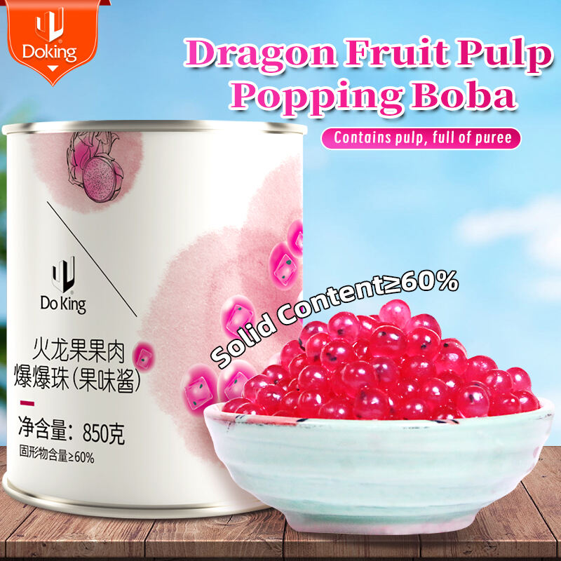 Dragon fruit bursting bead