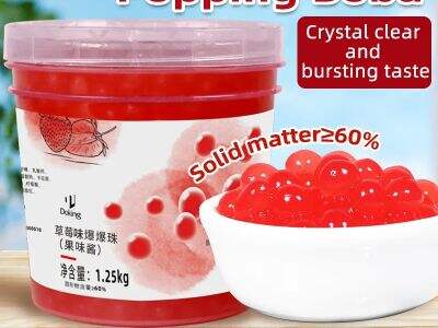 Guía paso a paso para elaborar boba reventadora para bebidas caseras