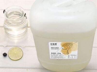 Sweeten Bubble Tea Smartly with Fructose and Less Sugar