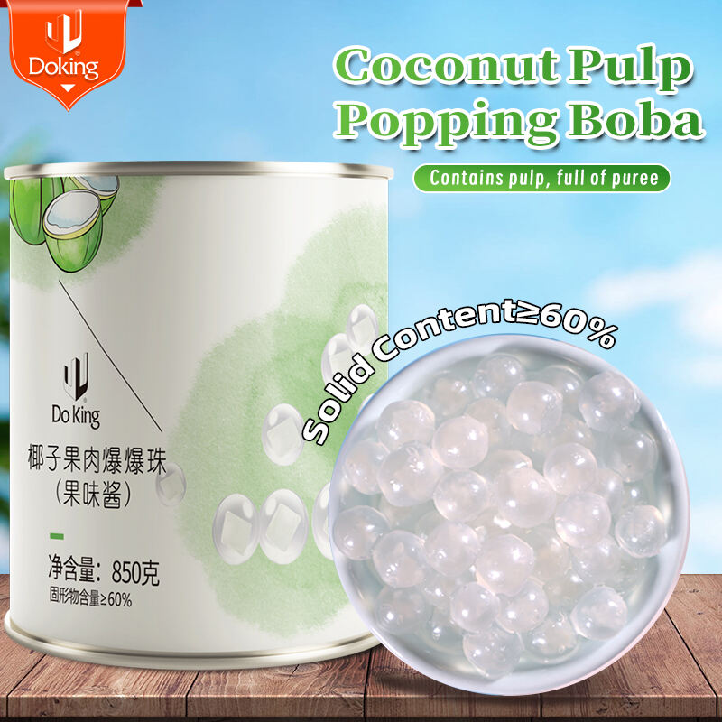 Coconut pop beads