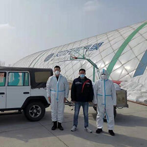 Qingdao Airbrother Technology Co., Ltd. Donates Emergency Inflatable Tents to Qingdao Blue Sky Rescue Team