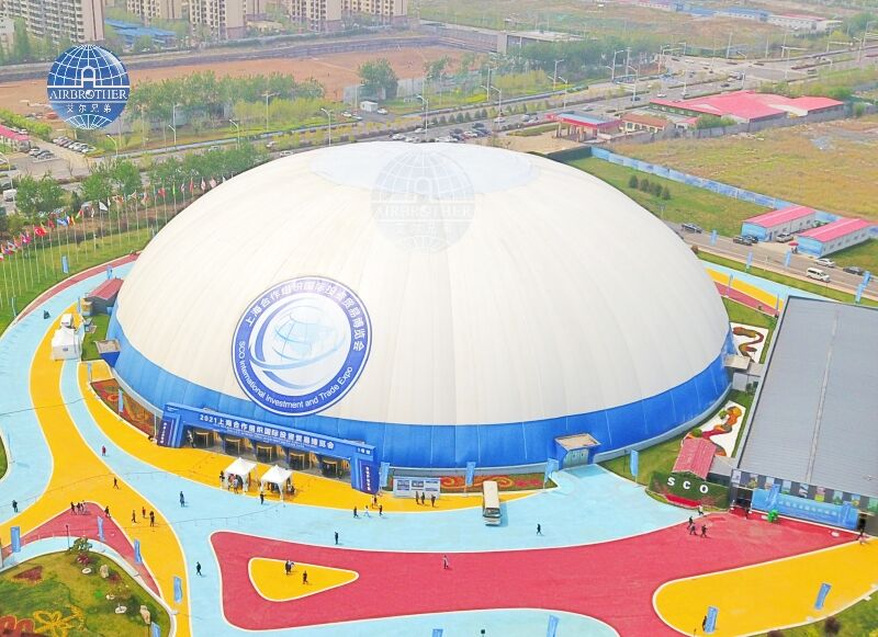 Factory Custom Large Sports Tennis Soccer Air Domes Arena Tent Football Stadium with best prices supplier