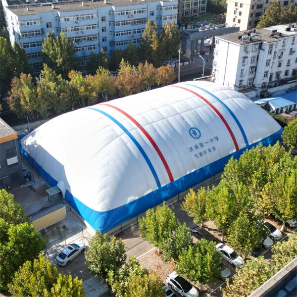Designing with air supported domes