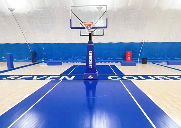 Air Dome used for Basketball Training In Shanghai City, China