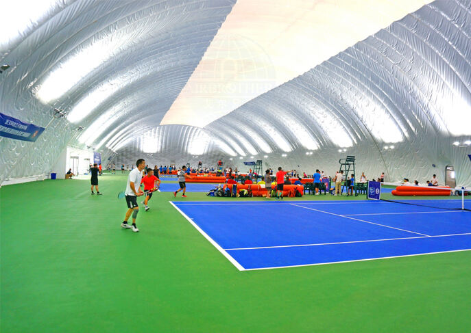 Air dome used for Tennis Court