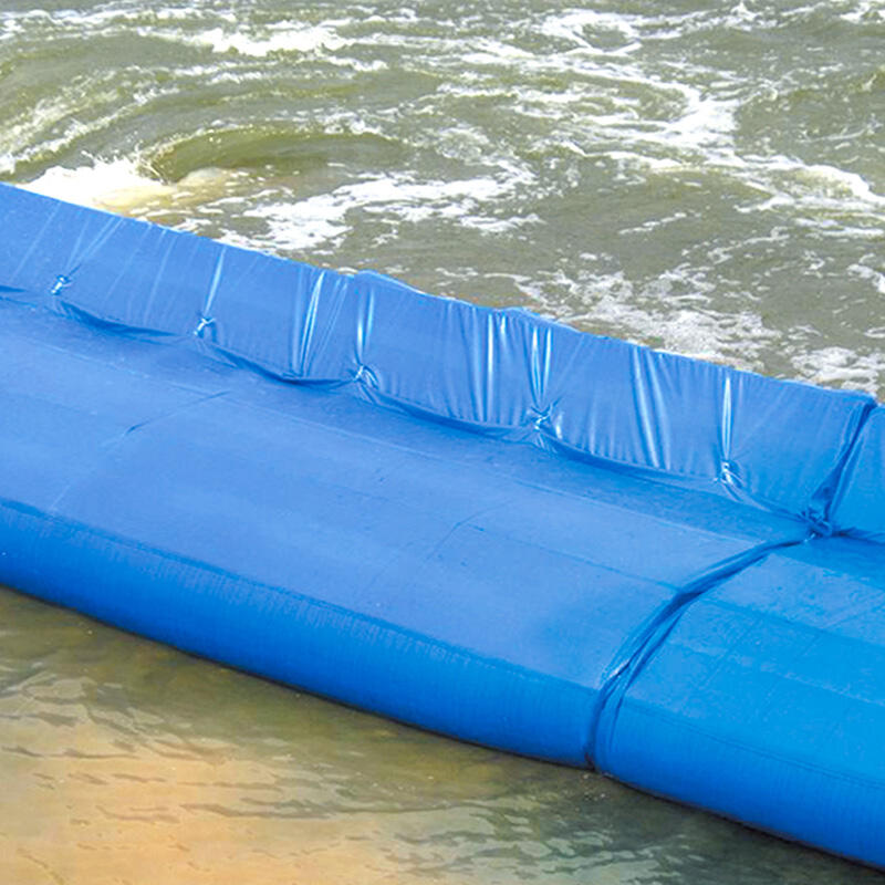 PVC flood barrier