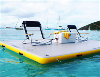 图2 inflatable floating platform