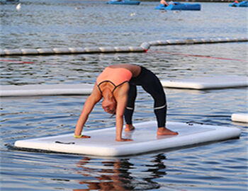 inflatable yoga mat