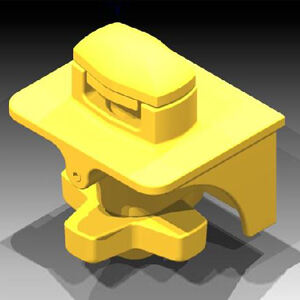 ISO Shipping Container Lashing Bridge Fitting Clamps details