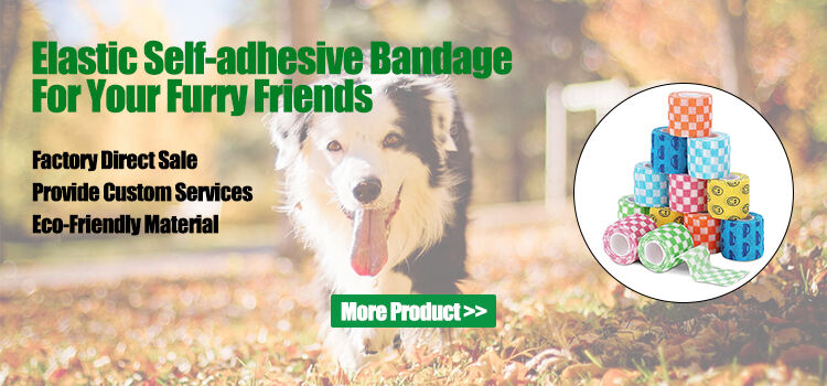 Professional Customization  Elastic Cohesive Bandage Pet Vet supplier